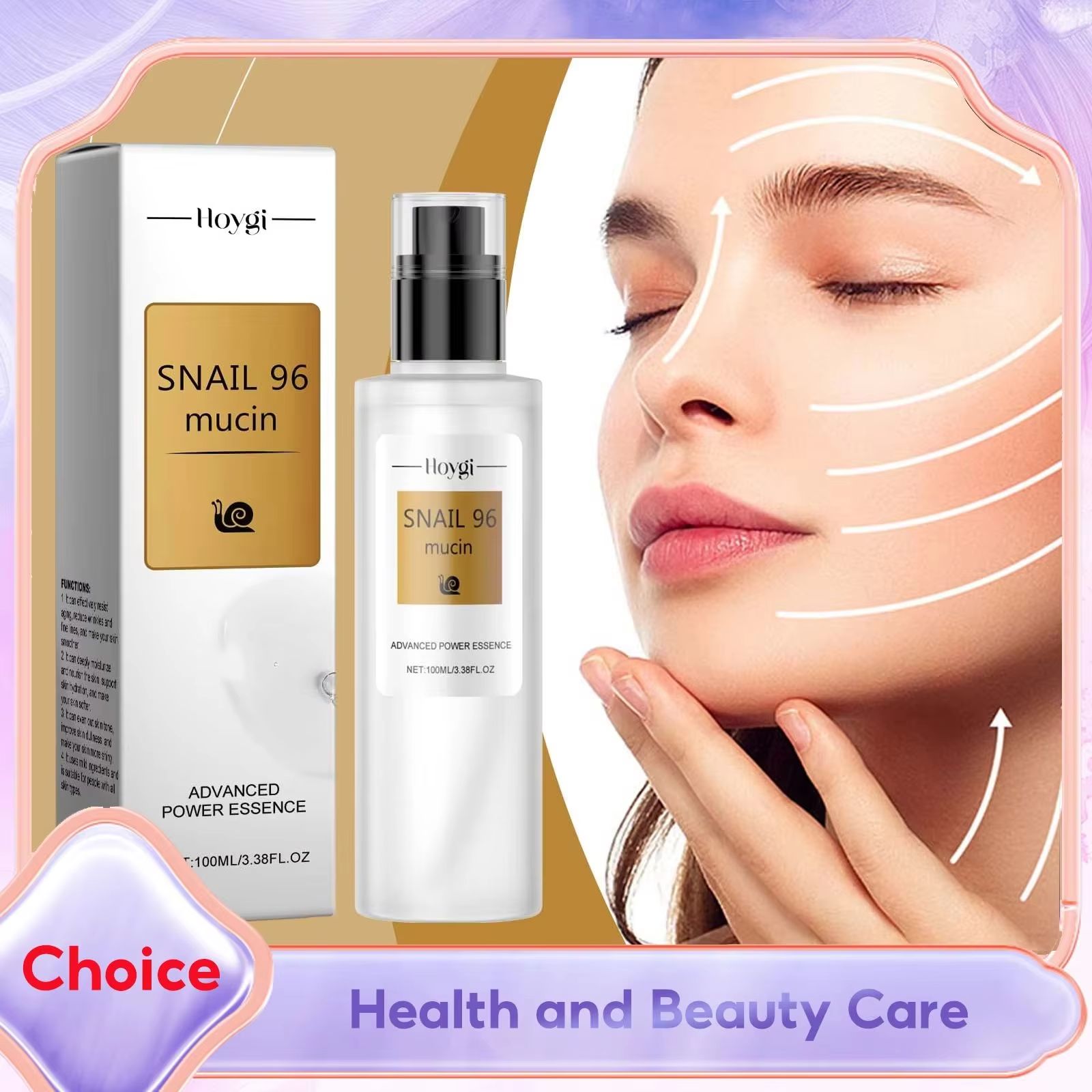Snail Mucin 96 Repair Essence - Serum do twarzy z 96% śluzu