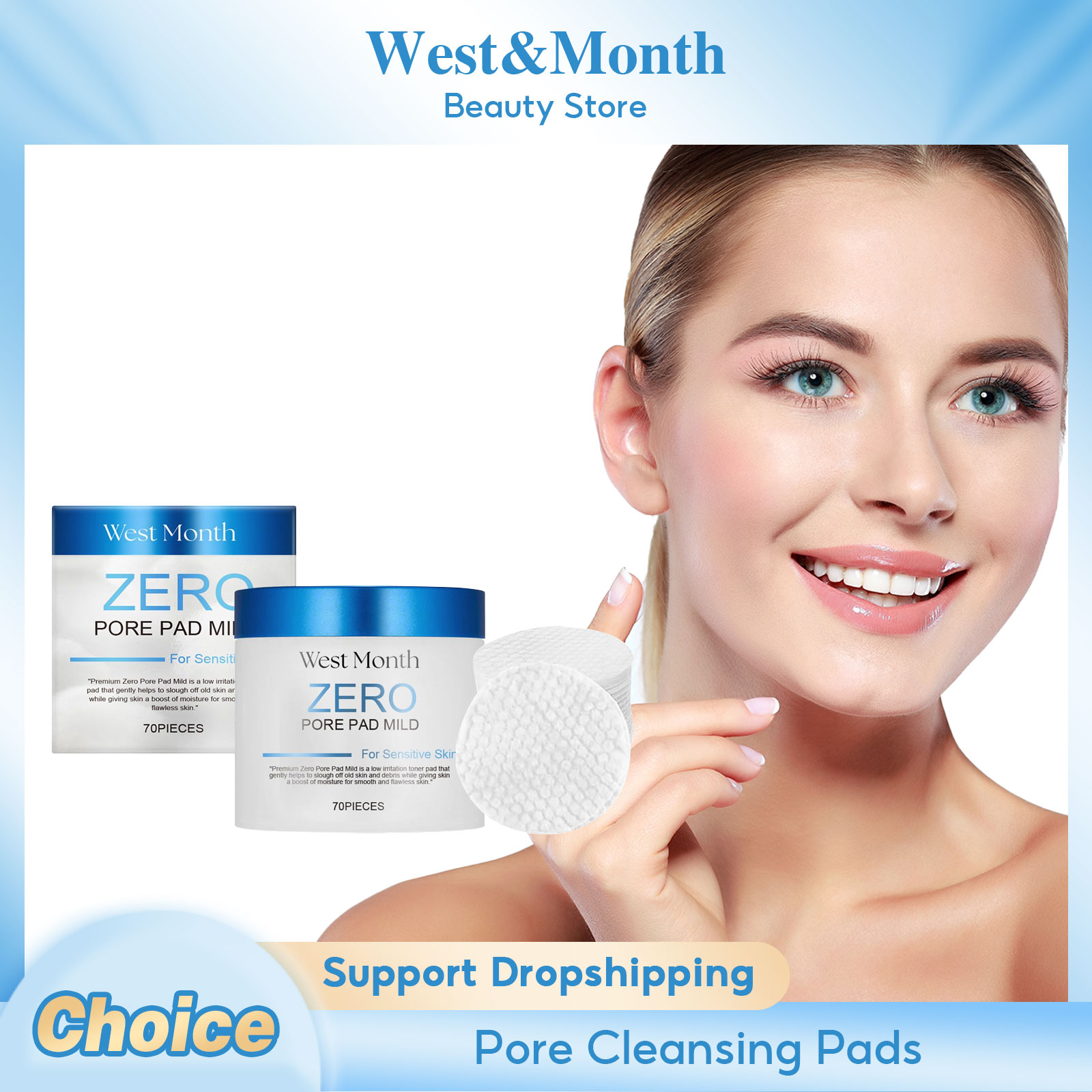 Salicylic Acid Blackhead Remover - Kwas salicylowy czyszczenie waciki zmniejszające pory