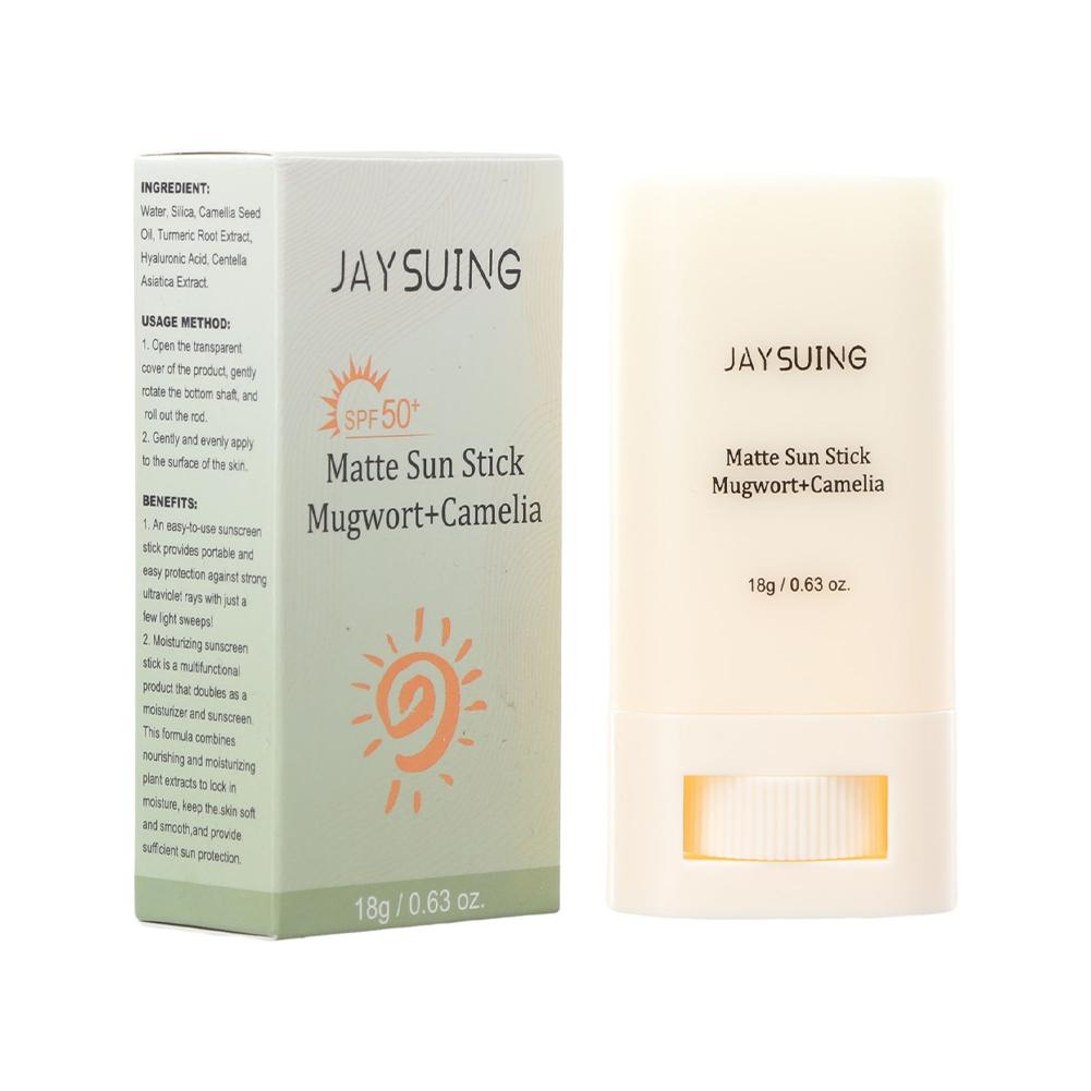 Spf 50 Waterproof Sunscreen - Krem do opalania w sztyfcie Matowy