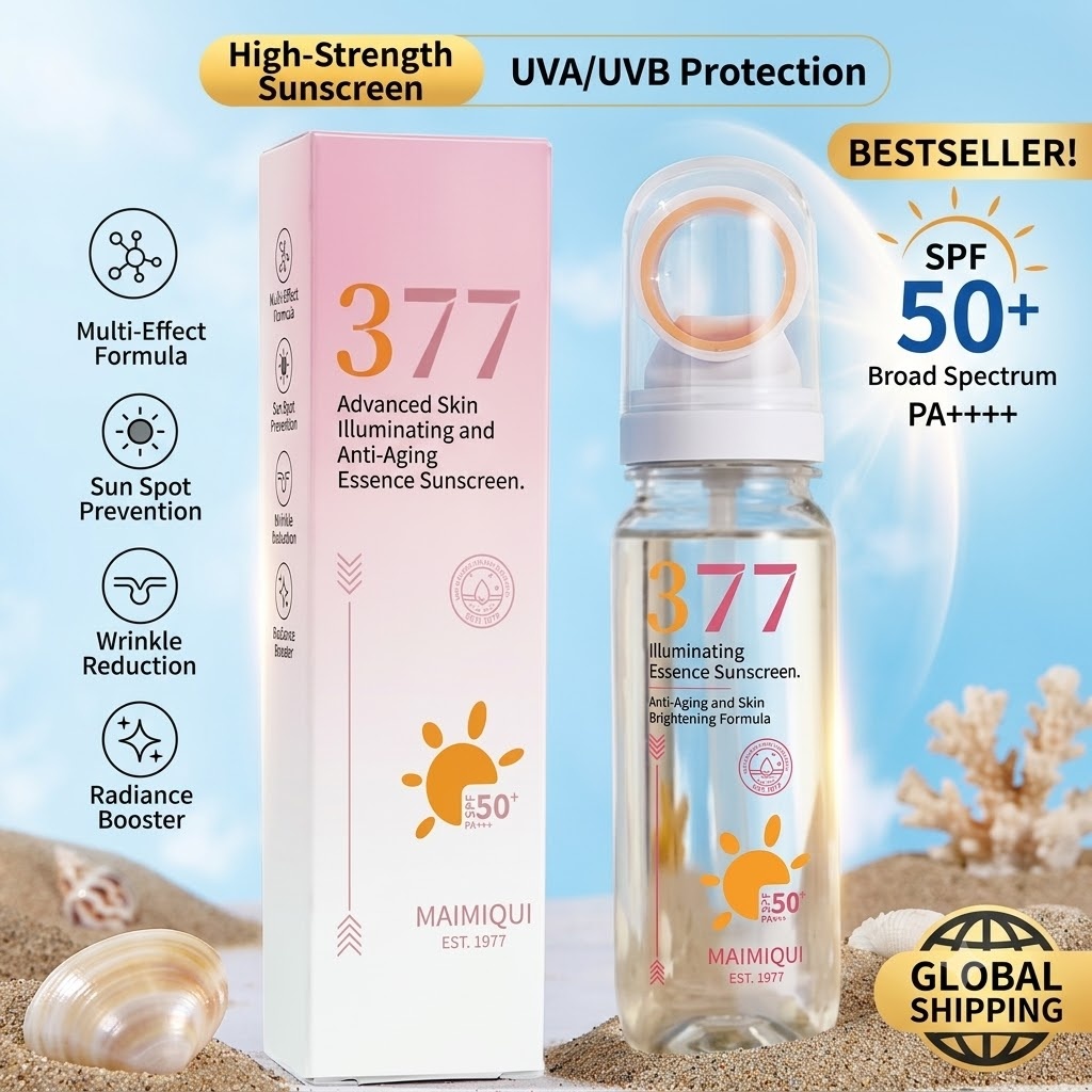 MAIMIQI 90g 377 Wybielający Sp – Spf 50 Waterproof Sunscreen recenzja i cena