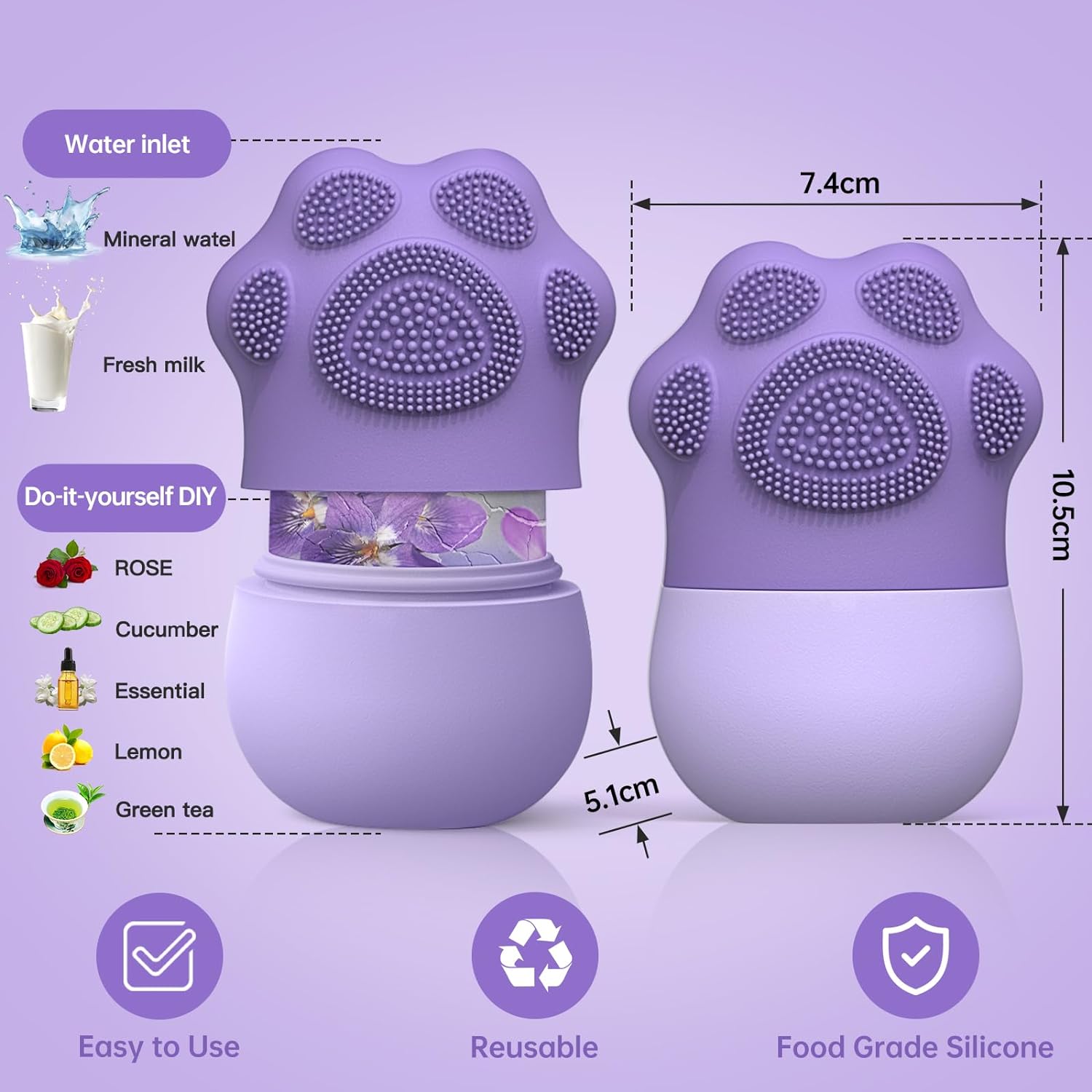 Wałek do twarzy do pielęgnacji – Face Ice Roller Puffiness recenzja i cena