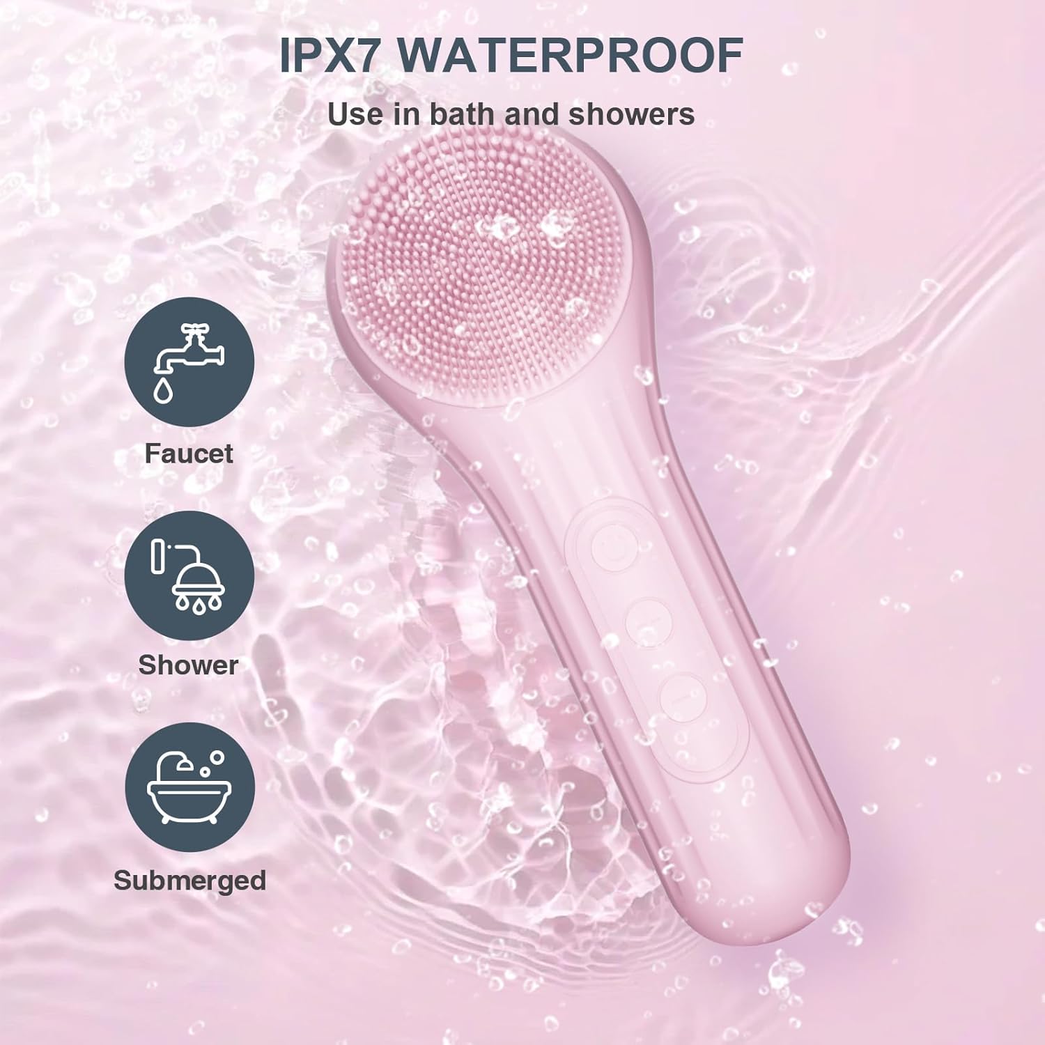 Silikonowy peeling do twarzy,  – Silicone Face Scrubber Electric recenzja i cena