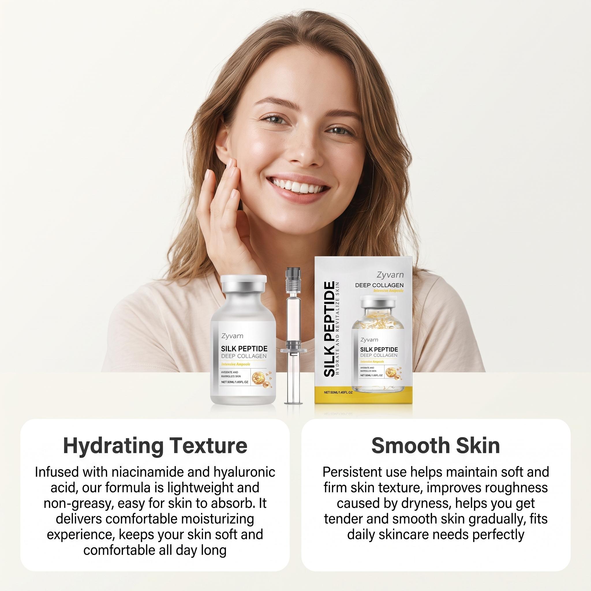 Ampułka z kolagenem jedwabnym  – Hyaluronic Acid Facial Serum recenzja i cena