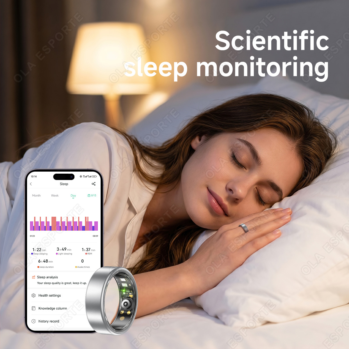 Pierścień inteligentny dla kob – Health Monitors recenzja i cena