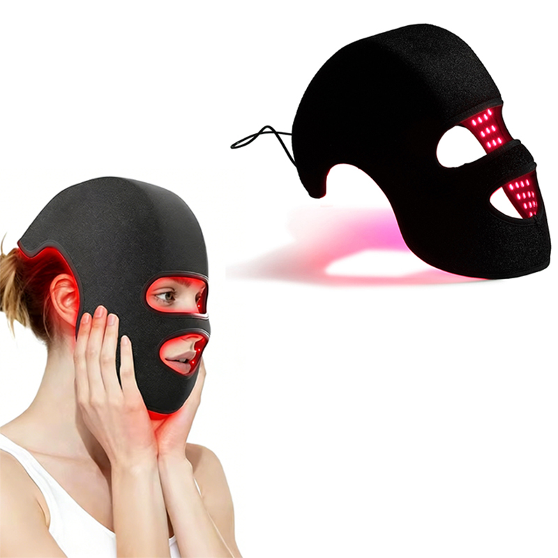 Czapka i maska LED 4-kolorowa  – Led Light Therapy Face Mask recenzja i cena