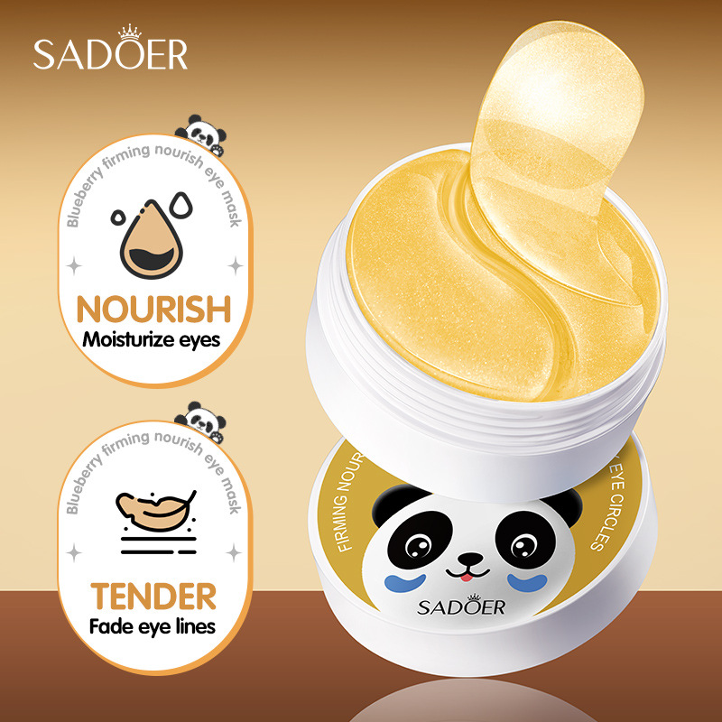 60szt SADOER Crystal Collagen  – Collagen Under Eye Patches recenzja i cena