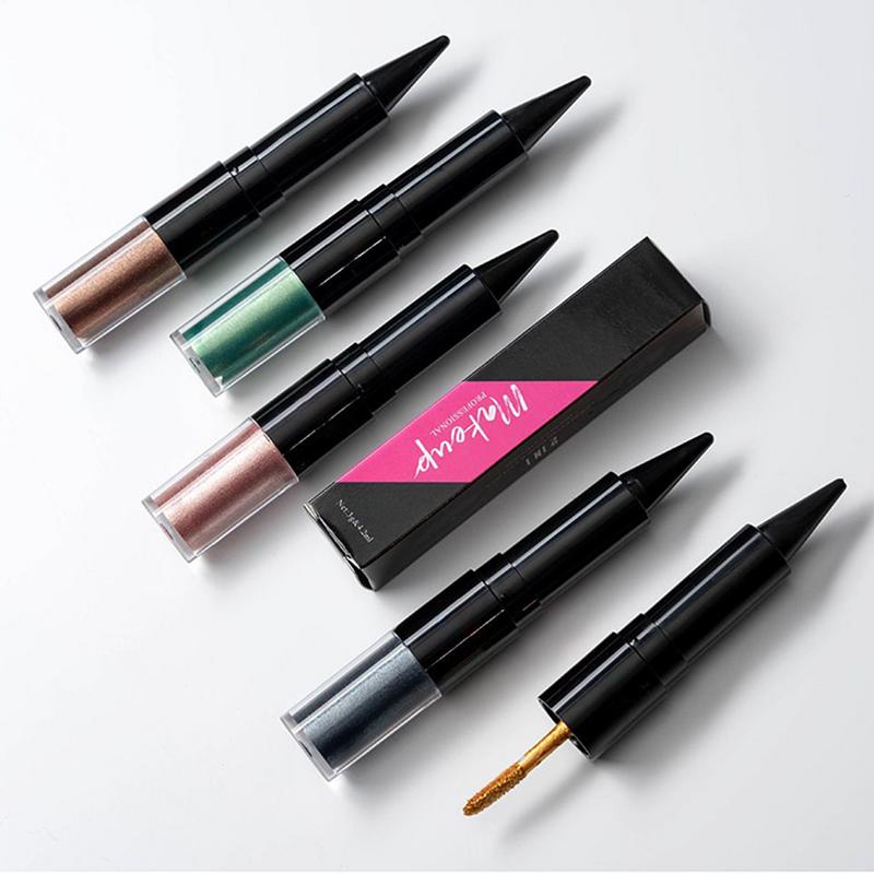 2 w 1 kolorowy cień do powiek  – Waterproof Liquid Eyeliner Pen recenzja i cena