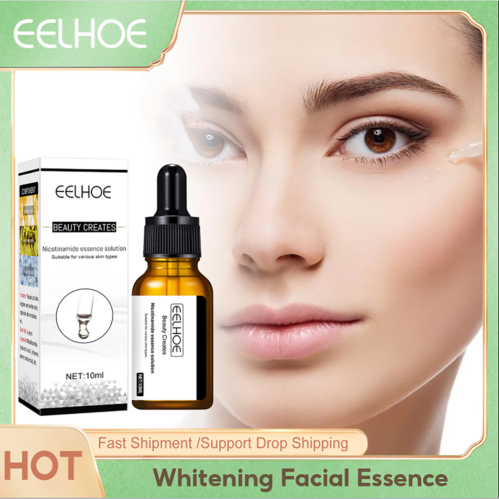 Serum do twarzy wybielające, z – Niacinamide Pore Shrinking Essence recenzja i cena