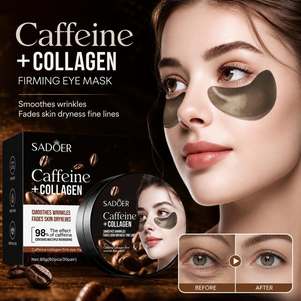 Kafejek Kolagenowa Maska pod O – Collagen Under Eye Patches recenzja i cena